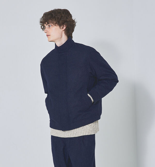 ABAHOUSE「【セットアップ対応】ウーリッシュ 中綿 スタンド ブルゾン」|ブルゾン・スタジャン|