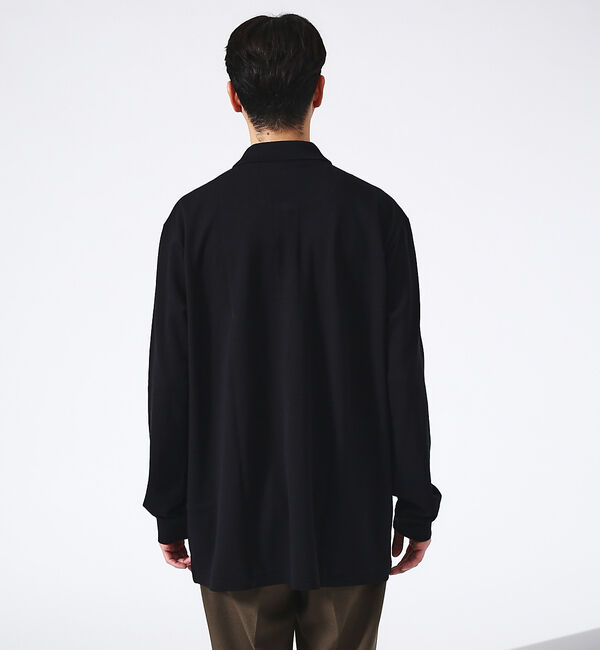 ABAHOUSE「【LACOSTE】ロゴ 長袖ポロシャツ」|ポロシャツ|