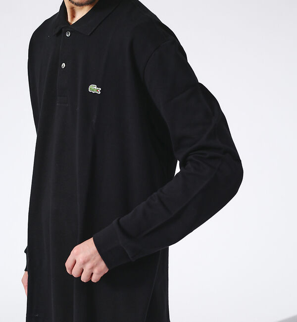 ABAHOUSE「【LACOSTE】ロゴ 長袖ポロシャツ」|ポロシャツ|