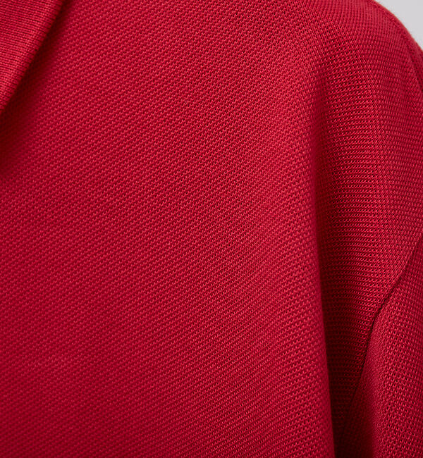 ABAHOUSE「【LACOSTE】ロゴ 長袖ポロシャツ」|ポロシャツ|