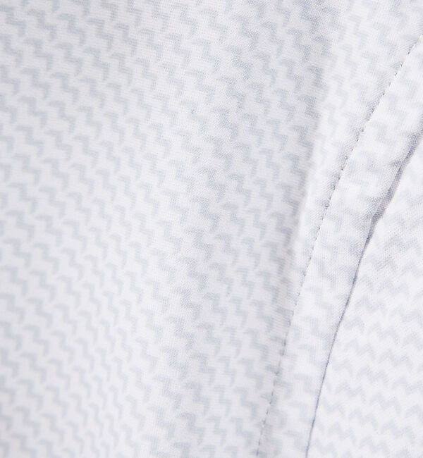 ABAHOUSE「【FLEX SHIRTS / Dry Moment使用】シャークスキン柄 長袖シ」|シャツ・ブラウス|