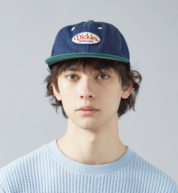 ABAHOUSE「【DICKIES/ディッキーズ】6PANEL BB CAP/6パネルベースボール」|その他|インディゴ
