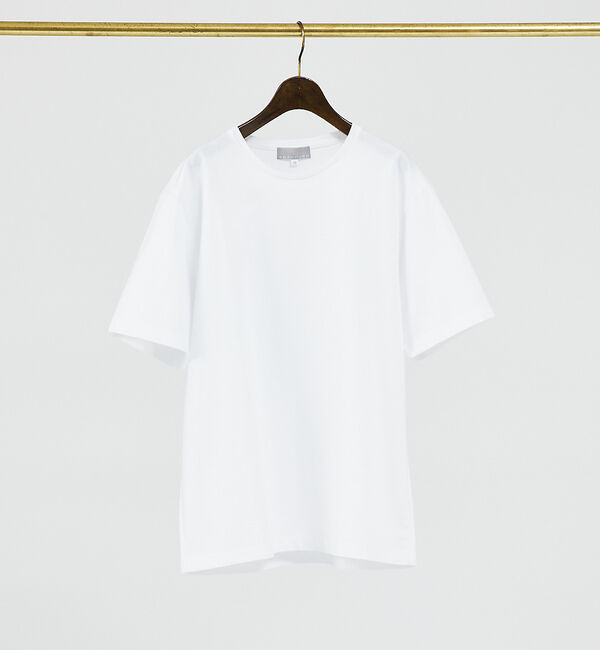 ABAHOUSE「【COOL DRYMAX」シルケットカノコTシャツ」|Tシャツ・カットソー|ホワイト