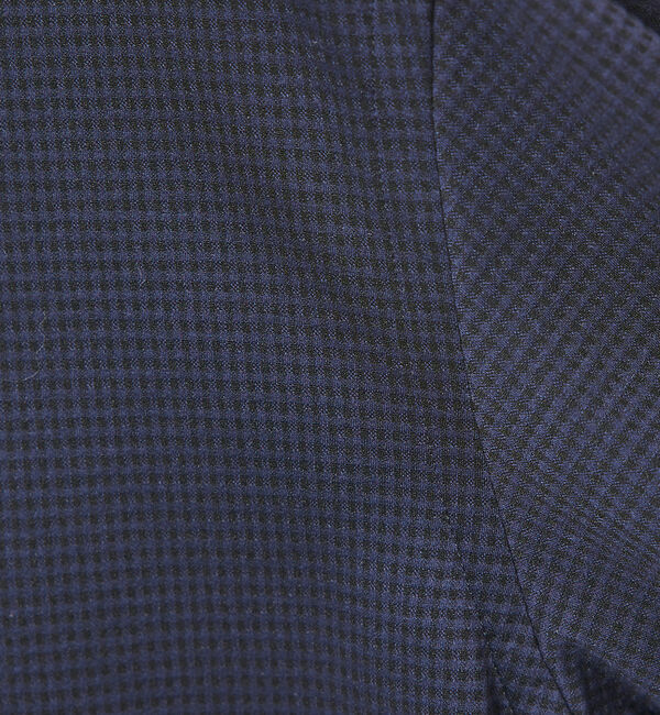 ABAHOUSE「【FLEX SHIRTS】コンパクトシルキー ギンガムチェック 長袖シャツ」|シャツ・ブラウス|
