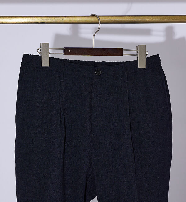 ABAHOUSE「【TRABEST】1タック イージースラックス / サマーパンツ/ 防シワ性 ス」|スラックス|