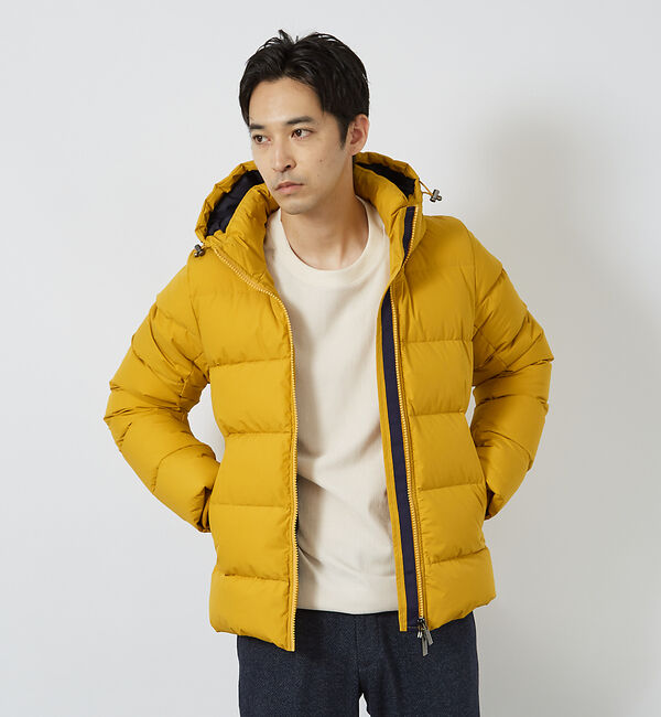 ABAHOUSE「【PYRENEX / ピレネックス】HMW012 SPOUTNIC MINI R」|ダウン|イエロー