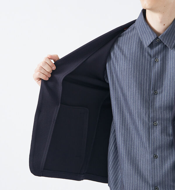 ABAHOUSE「ハニカムストレッチ ショールカラー ブルゾン」|その他|