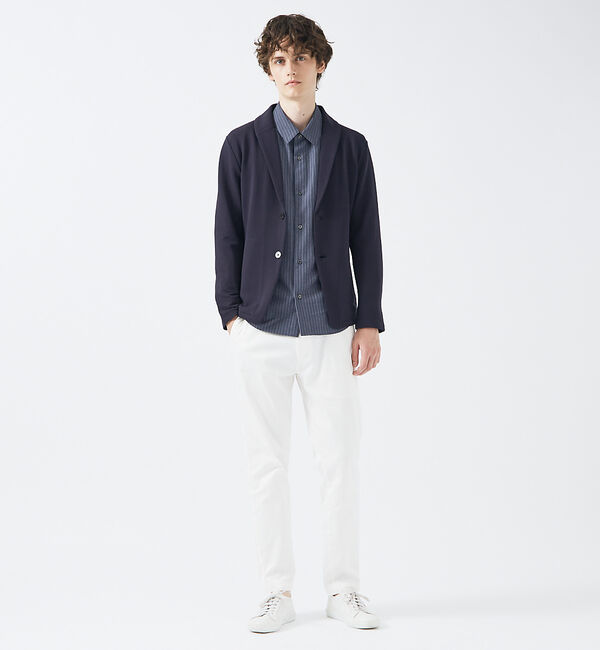 ABAHOUSE「ハニカムストレッチ ショールカラー ブルゾン」|その他|