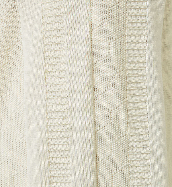 ABAHOUSE「ジオメトリック ストライプ プルオーバーニット」|ニット・セーター|