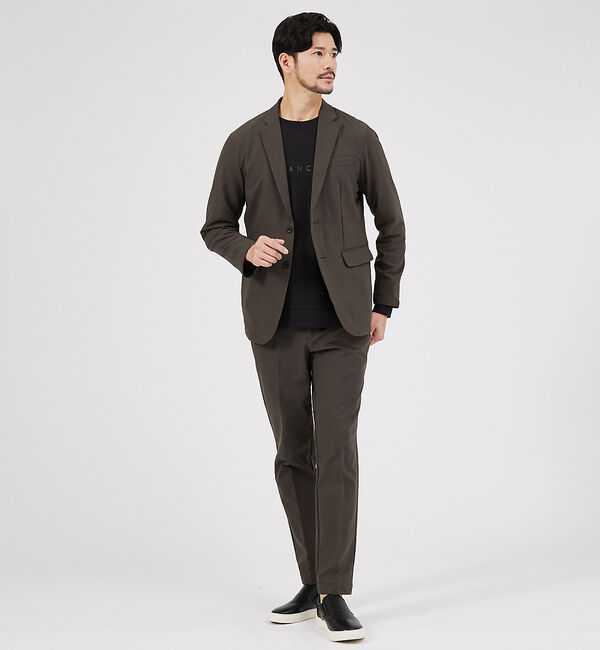 ABAHOUSE「【上下2点セット】SOLOTEX マルチファンクション 2WAYストレッチ セッ」|スーツ|モカ