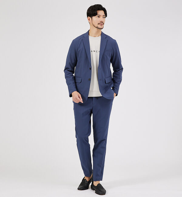 ABAHOUSE「【上下2点セット】SOLOTEX マルチファンクション 2WAYストレッチ セッ」|スーツ|ブルーグレー