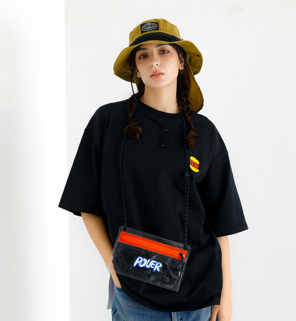 ABAHOUSE「【POLeR/ポーラー】PVC MOBILE SACOCHE/モバイルサコッシュ」|モバイルケース|