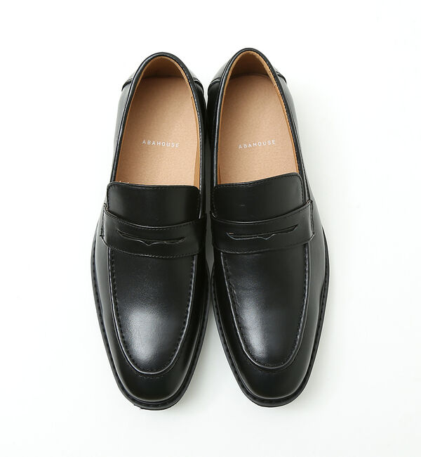 ABAHOUSE「レザー コインローファー」|ローファー|