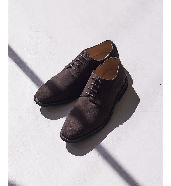 ABAHOUSE「スウェード プレーントゥ シューズ」|その他|ブラウン