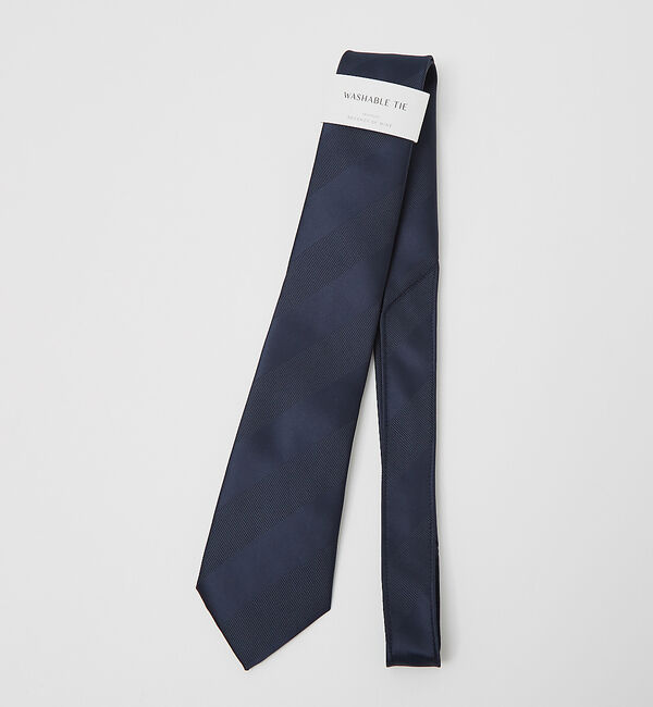 ABAHOUSE「【ウォッシャブル】シャドー レジメンタル ネクタイ」|ネクタイ・蝶ネクタイ|