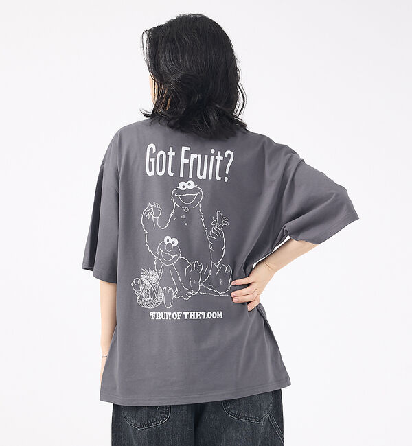 ABAHOUSE「【FRUIT OF THE LOOM/フルーツ オブ ザ ルーム】SESAME」|Tシャツ・カットソー|ブラック