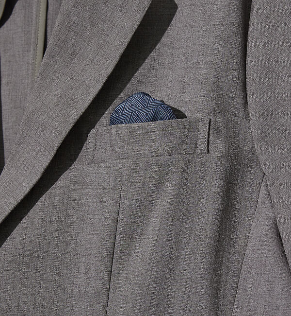 ABAHOUSE「【上下2点セット/セットアップ対応】吸水速乾 リネンライク セットアップ / ス」|スーツ|