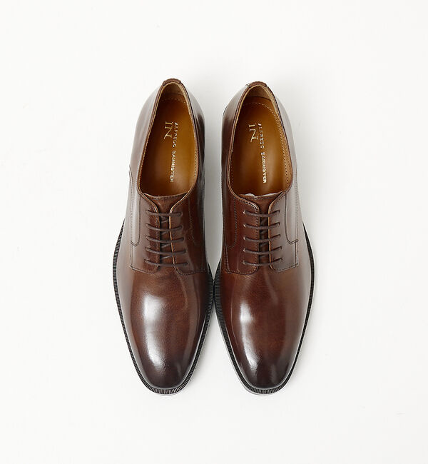 alfredoBANNISTER「セミスクエアトゥ 外羽根 プレーントゥ ドレス シューズ」|ビジネス・ドレスシューズ|