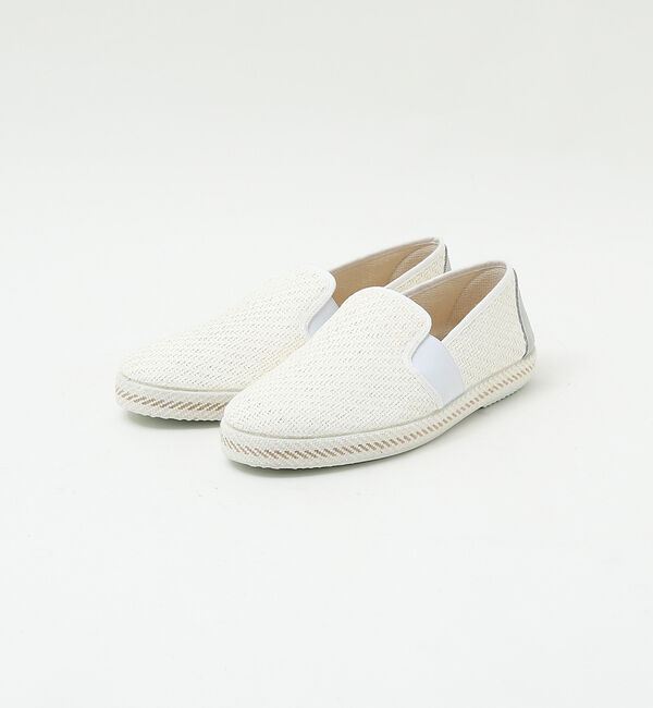 alfredoBANNISTER「【berevere別注】エラスティック サマースリッポン」|スニーカー|