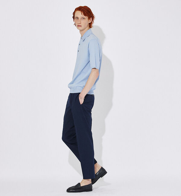 alfredoBANNISTER「レザーメッシュスリッポン」|スニーカー|