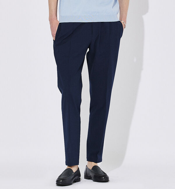 alfredoBANNISTER「レザーメッシュスリッポン」|スニーカー|