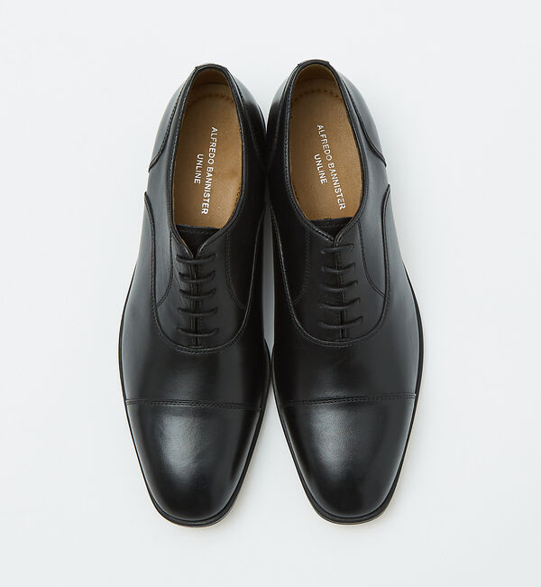 alfredoBANNISTER「【WEB別注】 スクエア内羽根ストレートチップ」|ビジネス・ドレスシューズ|