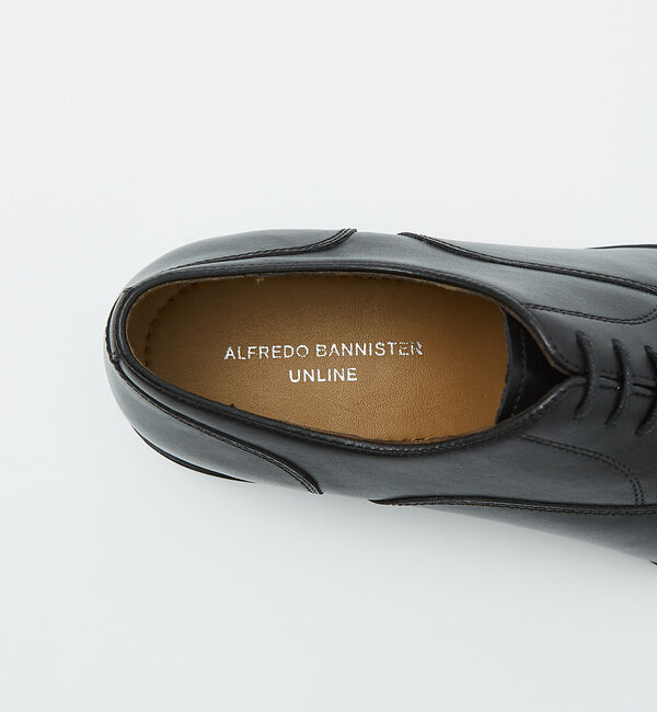 alfredoBANNISTER「【WEB別注】 スクエア内羽根ストレートチップ」|ビジネス・ドレスシューズ|