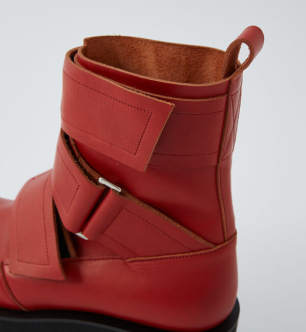 alfredoBANNISTER「【40周年】ビッグストラップ ロング ブーツ」|ショートブーツ|