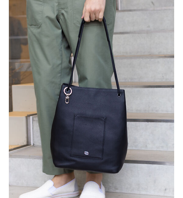 alfredoBANNISTER「【WAKU別注】2WAY ソフトレザー トートバッグ」|トートバッグ|ブラック