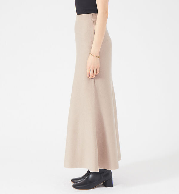 Rouge vif「【セットアップ対応】フレアニットスカート」|スカート|