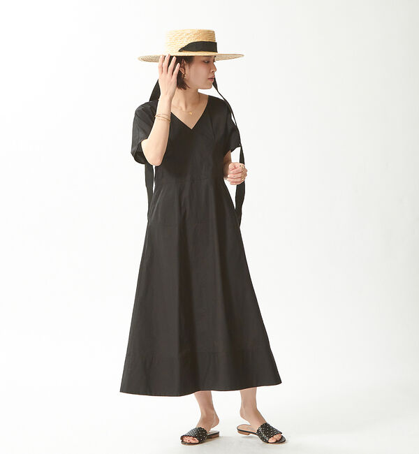 Rouge vif「タイプライタータックワンピース」|ワンピース|