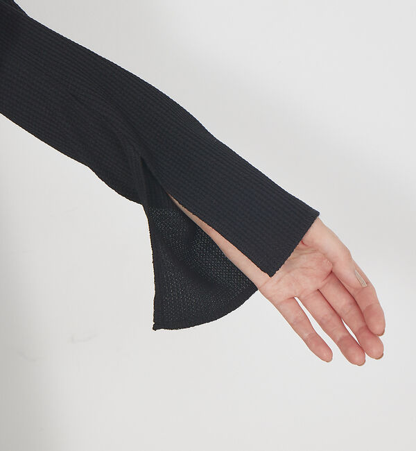 Rouge vif「ワッフルフレアワンピース」|ワンピース|