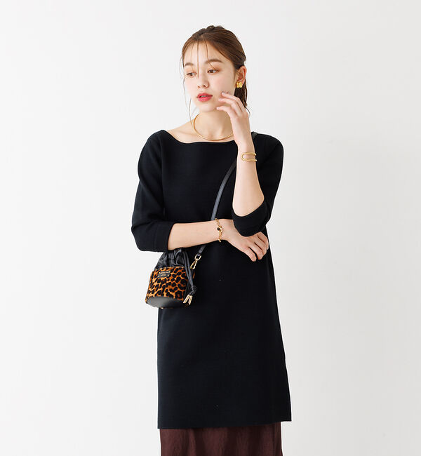 Rouge vif「ニットミニワンピース」|ワンピース|