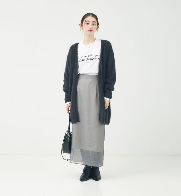 Rouge vif「シアータイトスリットスカート」|スカート|