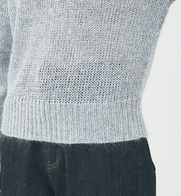 Rouge vif「ラメ&times;モヘア ニットプルオーバー」|ニット・セーター|