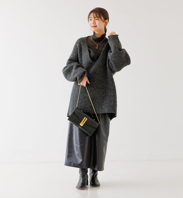 Rouge vif「サテンタックスカート」|スカート|