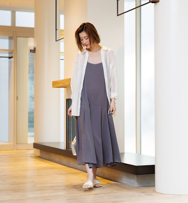 Rouge vif「キュプラキャミフレアワンピース」|ワンピース|