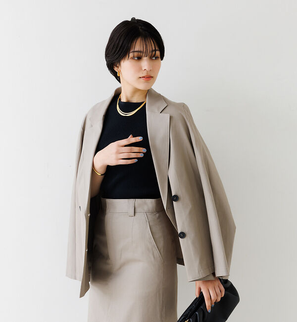 Rouge vif「麻混ライトダブルジャケット」|その他|