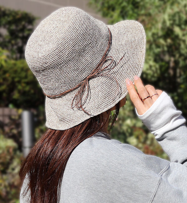 Rouge vif「【RUBEN】ペーパーハット / ナチュラルカラー / RUS-8243」|その他|モカ