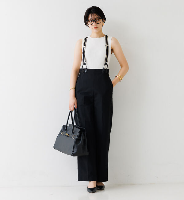 Rouge vif「サスペンダー付き2WAYワイドパンツ」|その他|