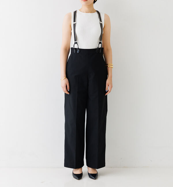 Rouge vif「サスペンダー付き2WAYワイドパンツ」|その他|