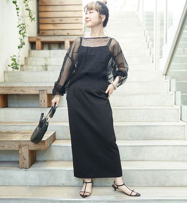 Rouge vif「2WAYチュールシアーブラウス」|シャツ・ブラウス|