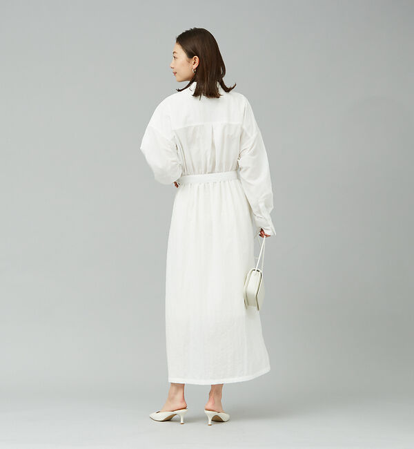 Rouge vif「ウエストマークシャツワンピース」|ワンピース|