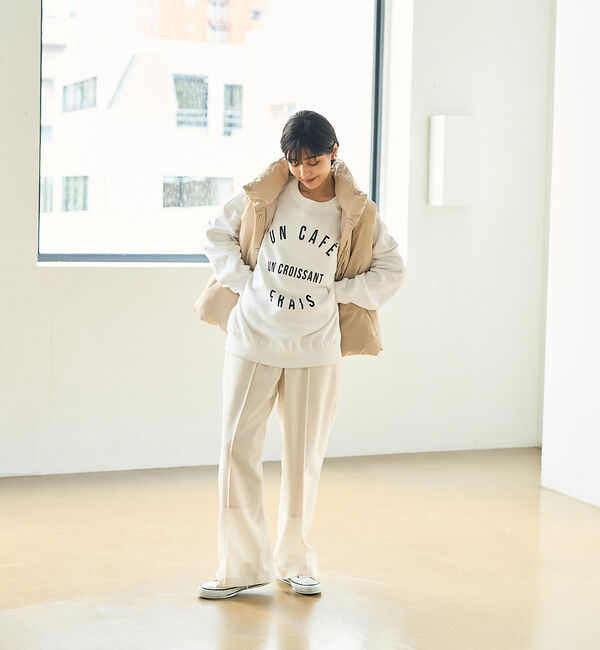 Rouge vif「ウールライクイージーストレートパンツ」|その他|