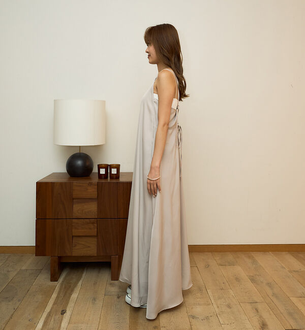 Rouge vif「【一部店舗限定】【2点セット】Vネックニット&times;キャミワンピセット」|ワンピース|