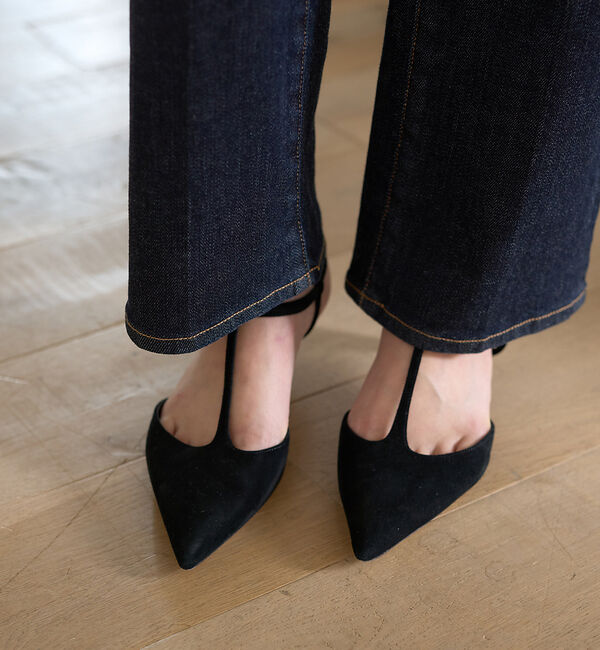 Rouge vif「【RED CARD/レッドカード】Marmalade　フレアデニム」|デニム|