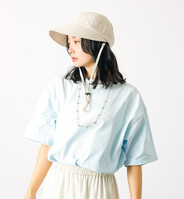 Rouge vif「【Ruben/ルーベン】リネンデイリーキャップ（顎紐付き）【WEB限定】」|その他|