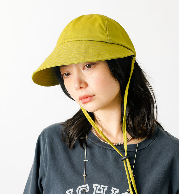 Rouge vif「【Ruben/ルーベン】リネンデイリーキャップ（顎紐付き）【WEB限定】」|その他|