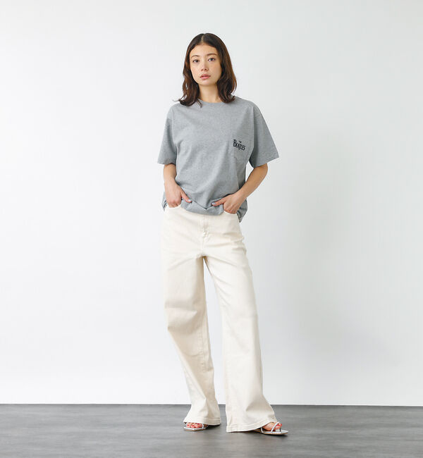 Rouge vif「【SOMETHING/サムシング】LISA ワイド デニムパンツ【WEB限定】」|デニム|