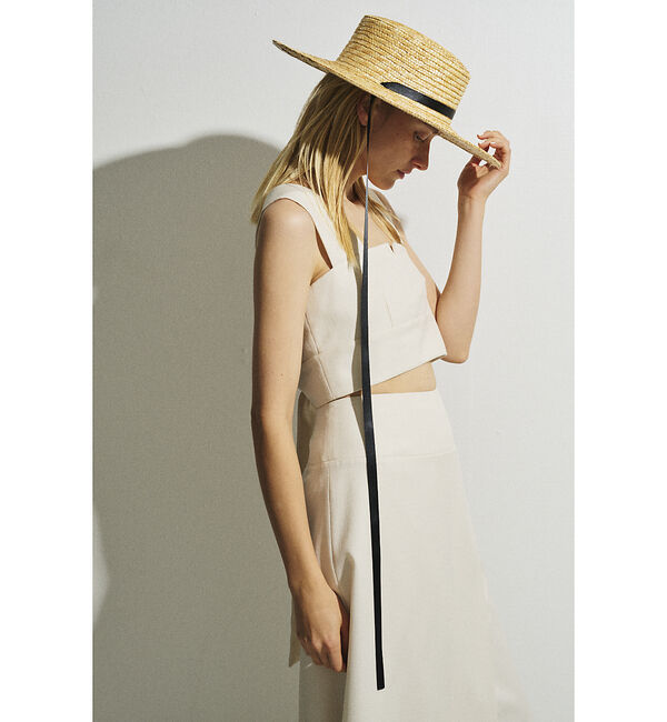 Rouge vif「【Benelli Montacone/ベネリモンタコーネ】リボン付きHAT」|その他|